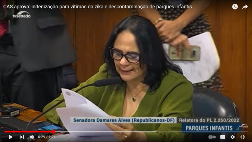 Senadora damares Alves