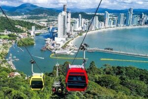 Balneário Camboriú, Unipraias e Laranjeiras - Saída Floripa