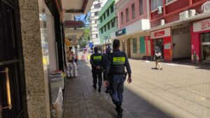 Ronda da Polícia Militar no Centro de Vitória ES dia 10/09/2024